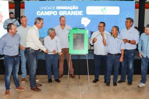 Inauguração da Irrigação Copasul em Campo Grande