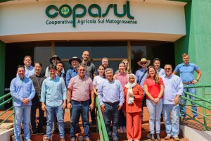 Visita de diplomatas à Copasul pelo Projeto AgroBrazil, da CNA